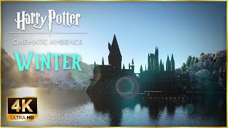 Harry Potter - Cinematic Ambience | Hogwarts in Winter [4K Ultra HD] ❄️ screenshot 4