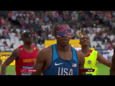 Men’s 200m T11 | Round 1 Heat 2 | London 2017 World Para Athletics Championships