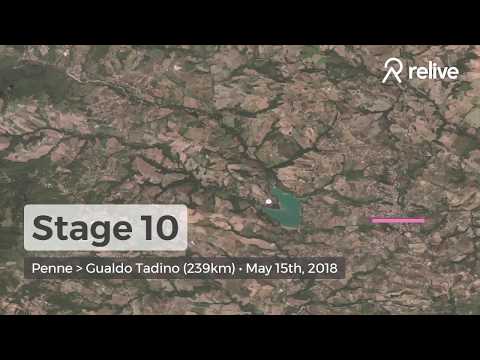 Video: Giro d'Italia 2018: Esteban Chaves yeej Theem 6 ntawm Mount Etna