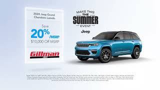 August Offers | 20% OFF a 2024 Jeep Grand Cherokee