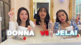 Last to drink challenge  eating super spicy food Dolainab