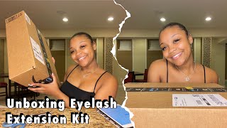 Beginner Eyelash Extension Kit From Amazon!