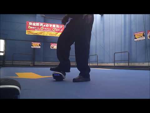 セグウェイ・ドリフト(Segway Drift)3回目②です！Round1で横乗り(Side ride)しました！