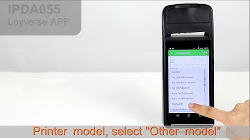 ISSYZONEPOS IPDA055 IPDA045 Loyverse POS Android APP setting