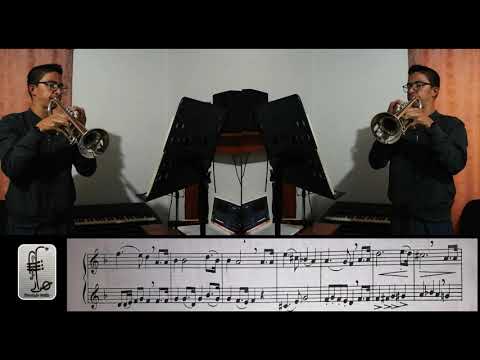 Dueto #19, del Método Arban para trompeta, "March" Duetos para trompeta.