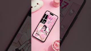 PINK & BLACK Aesthetic Phone Theme 🖤💖 ft. Hello Kitty & Anime