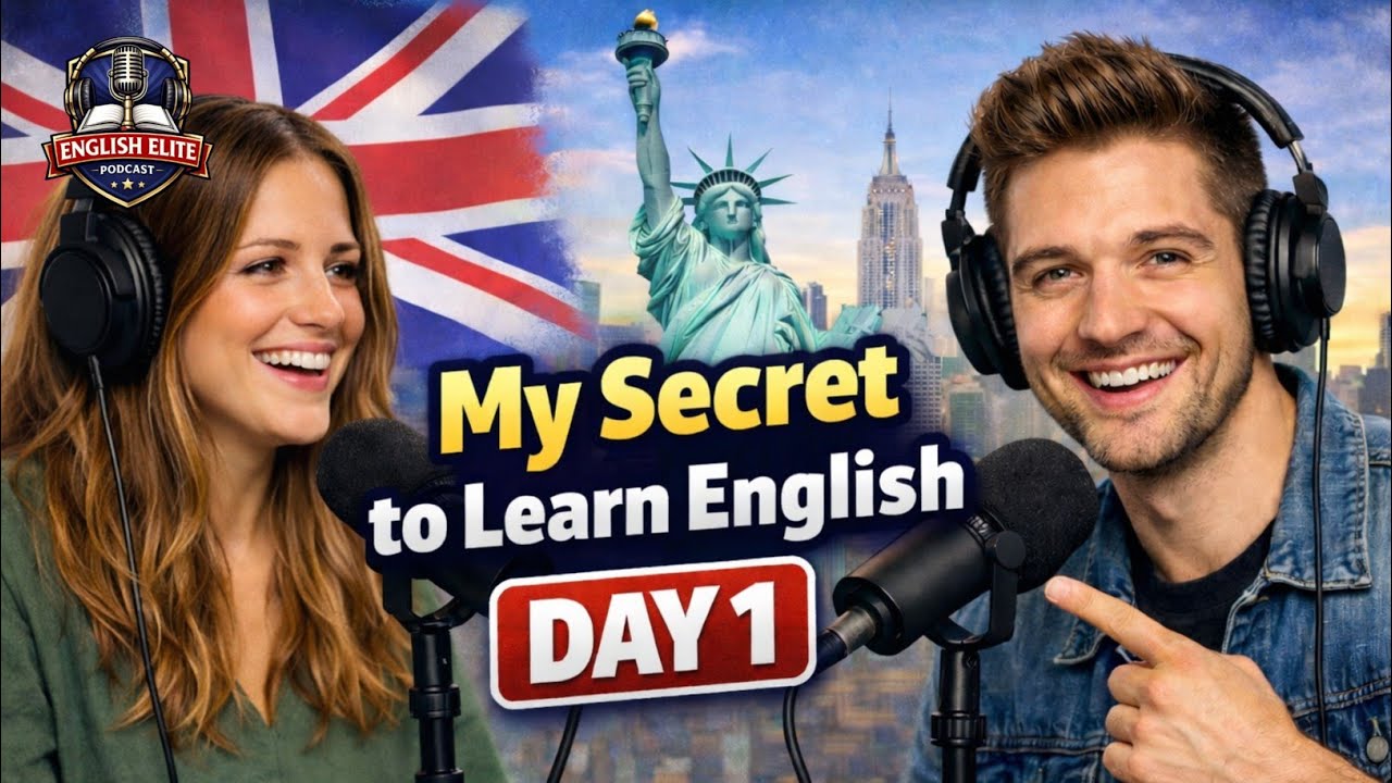 English Podcast For Learning English | Ep 1 | English Elite Podcast | My Secret to Learn English 