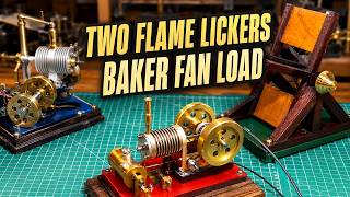 Double Flame Licker Run! PM Research & Chinese Vacuum Engines Powering a Baker Fan