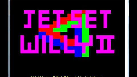 Jet Set Willy II - ZX Spectrum - emulador WinZx32 v0.1
