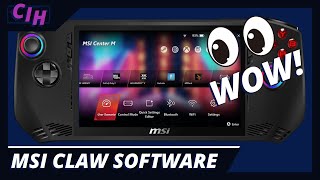 The best looking handheld software so far - MSI Center M Overview