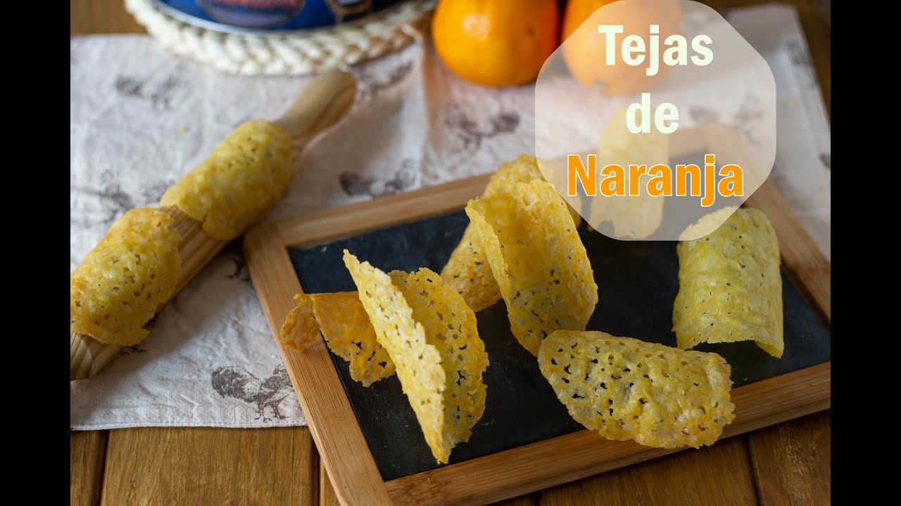 TEJAS DE NARANJA-@Galletas del mundo
