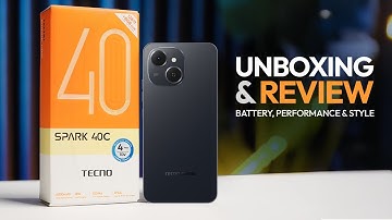 Tecno Spark 40C Unboxing & Full Review | Budget King 2025 | Camera, Battery & Gaming Test