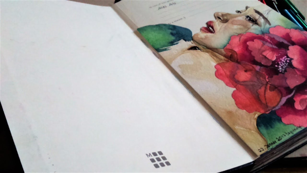 Moleskine SketchBook Tour YouTube