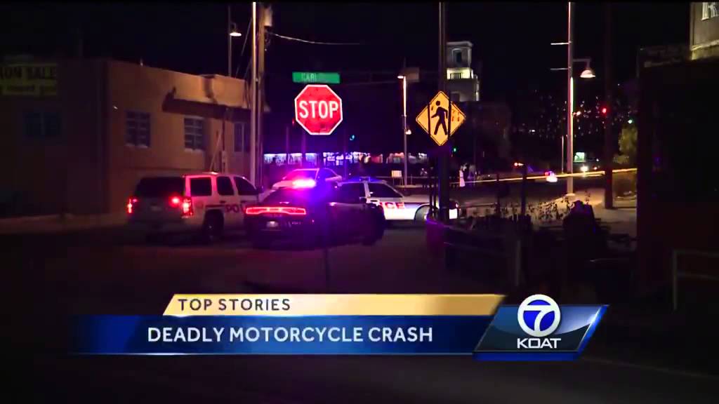 1 killed in motorcycle crash - YouTube