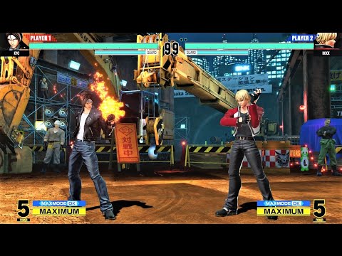 Kyo Kusanagi vs Rock Howard (Hardest AI) - KOF XV
