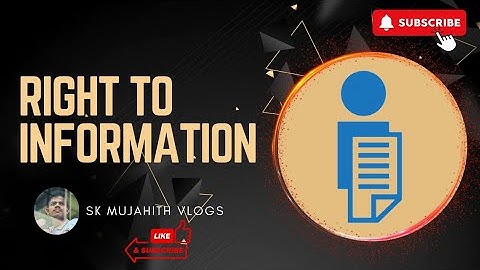 Empowering Citizens: Understanding the Right to Information (RTI) Act