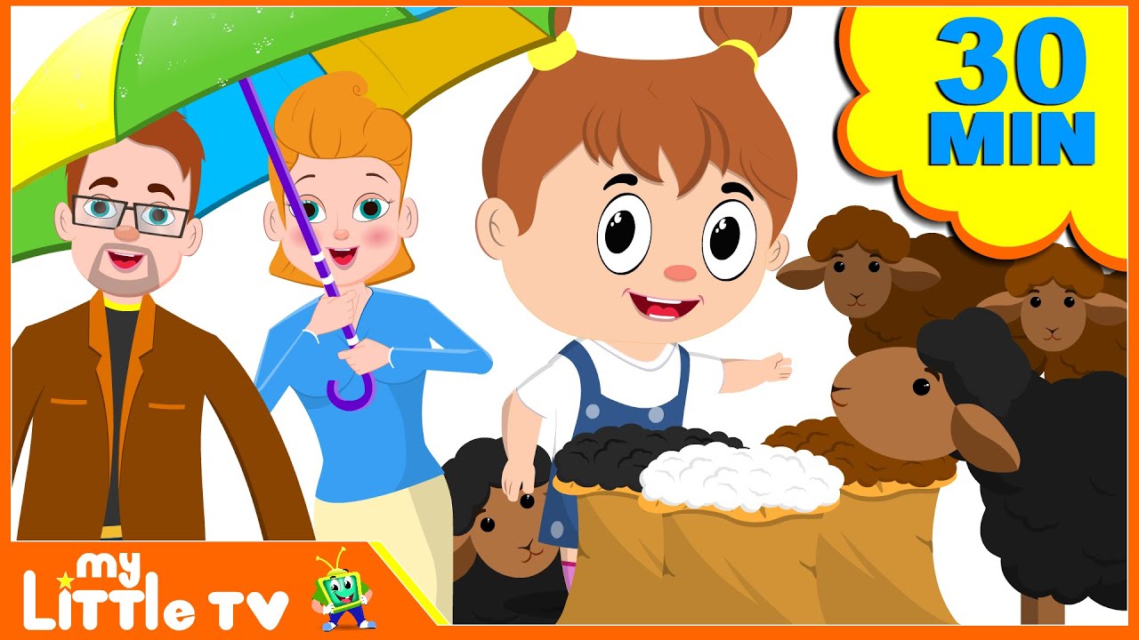 Baa Baa Black Sheep | Kids Songs | Nursery Rhymes for Children Plus Lots More | My Little TV