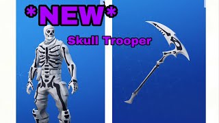 New Skull Trooper Style Showcase Gameplay Fortnite Mobile