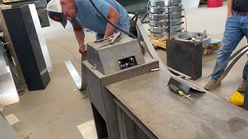 Making Rail for Turning Vanes