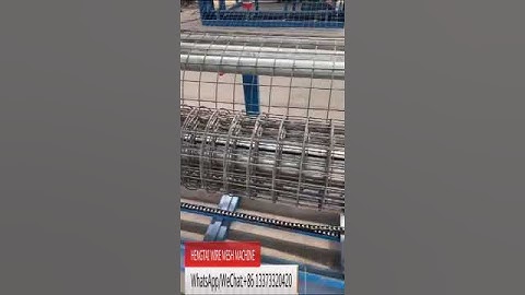 Pre-cutting automatic wire mesh welding machine for 4-8mm