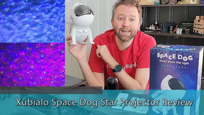 Unboxing Star Projector-Galaxy Projector Light, 6 in1 Space Dog