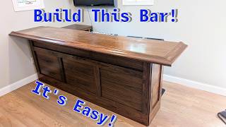 A Home Bar Anyone Can Build!