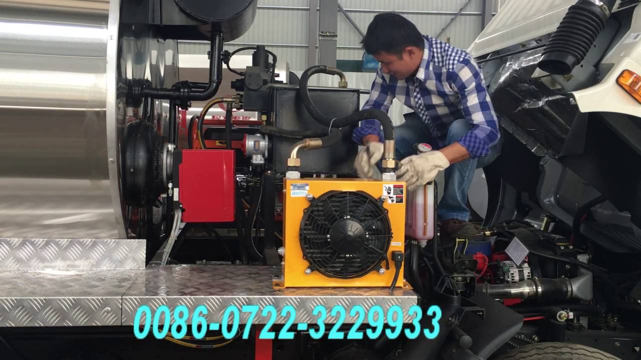 Asphalt distributor video production，www.chinatankertruck.com
