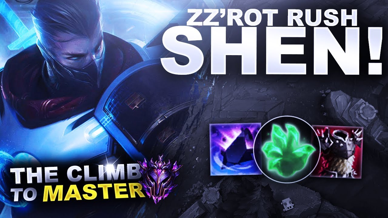 Zz Rot Portal Rush Shen Climb To Master S9 League Of Legends Youtube