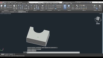 How to use Solid intersect and Solid Subtract command