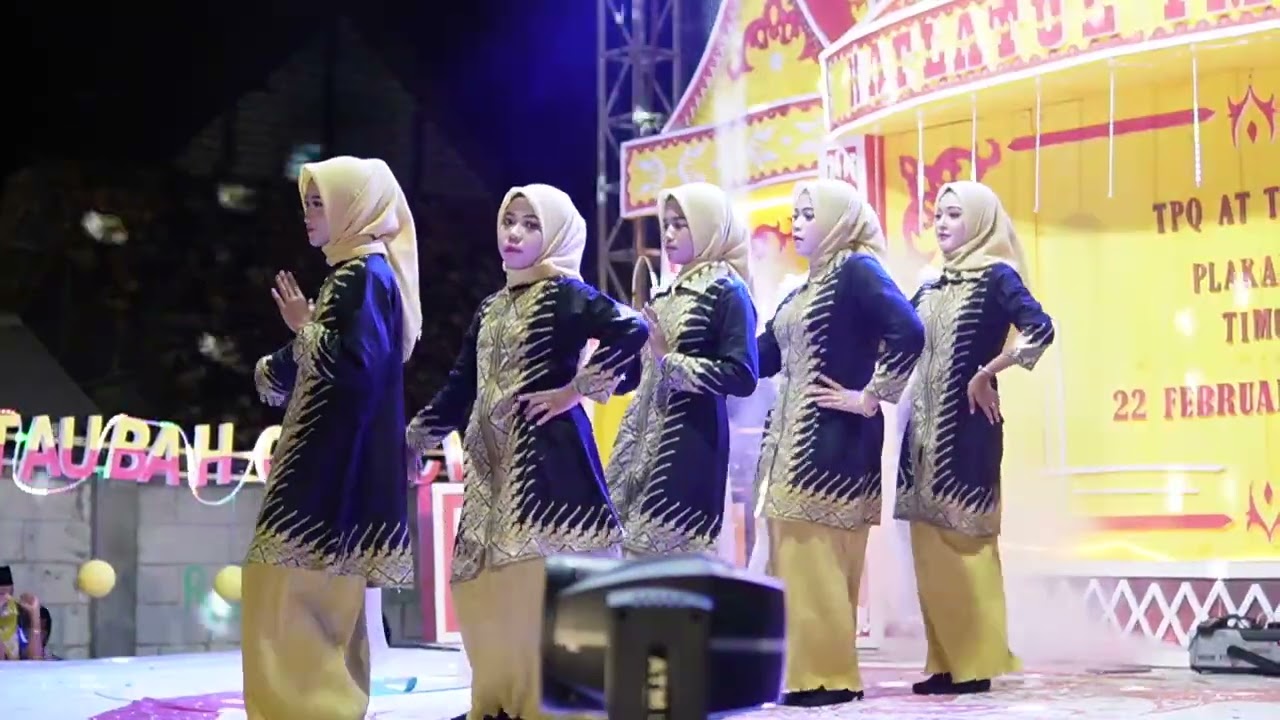 haflatul imtihan ke 15 tpq at taubah // zafin cewek