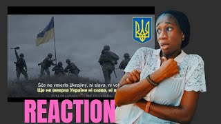 First Time Reacting To | National Anthem of Ukraine: Shche ne Vmerla Ukrainy ni slava  | Reaction