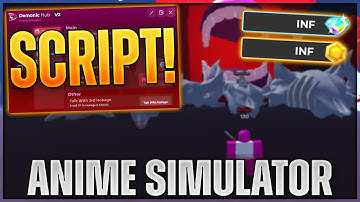 Anime Simulator Script Hack | Auto Train, INF Coins + Gems & MORE