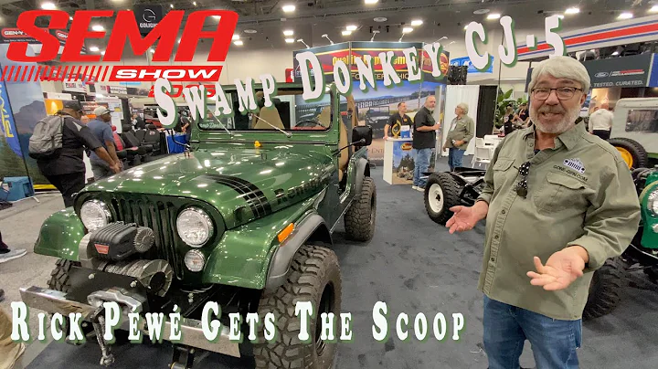 Rick Péwé Gets the Swamp Donkey CJ-5 Scoop at the 2025 SEMA Show
