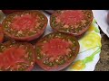 Томат Голова негра - вкусный черноплодный томат со странным названием. Дегустация томата.