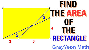 Find the area of the rectangle Important Geometry skills explained #geometryskills #mathpuzzles