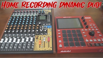 MPC ONE + Tascam Model 12