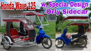 Honda Wave 125 W, Unique Design Sidecaropen Back Design