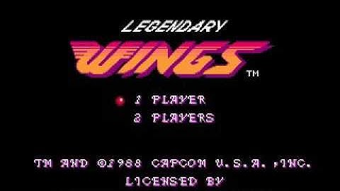 Legendary Wings (NES) Music - Stage 01