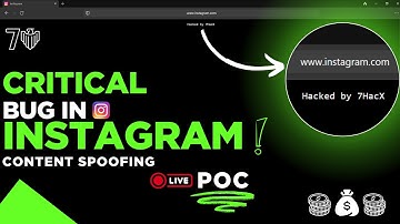 Live Instagram Hacking Private Bug Bounty Program Poc2025 | Content Spoofing or Text Injection bug