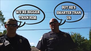 Cops Owned And Schooled | Intimidation Fail