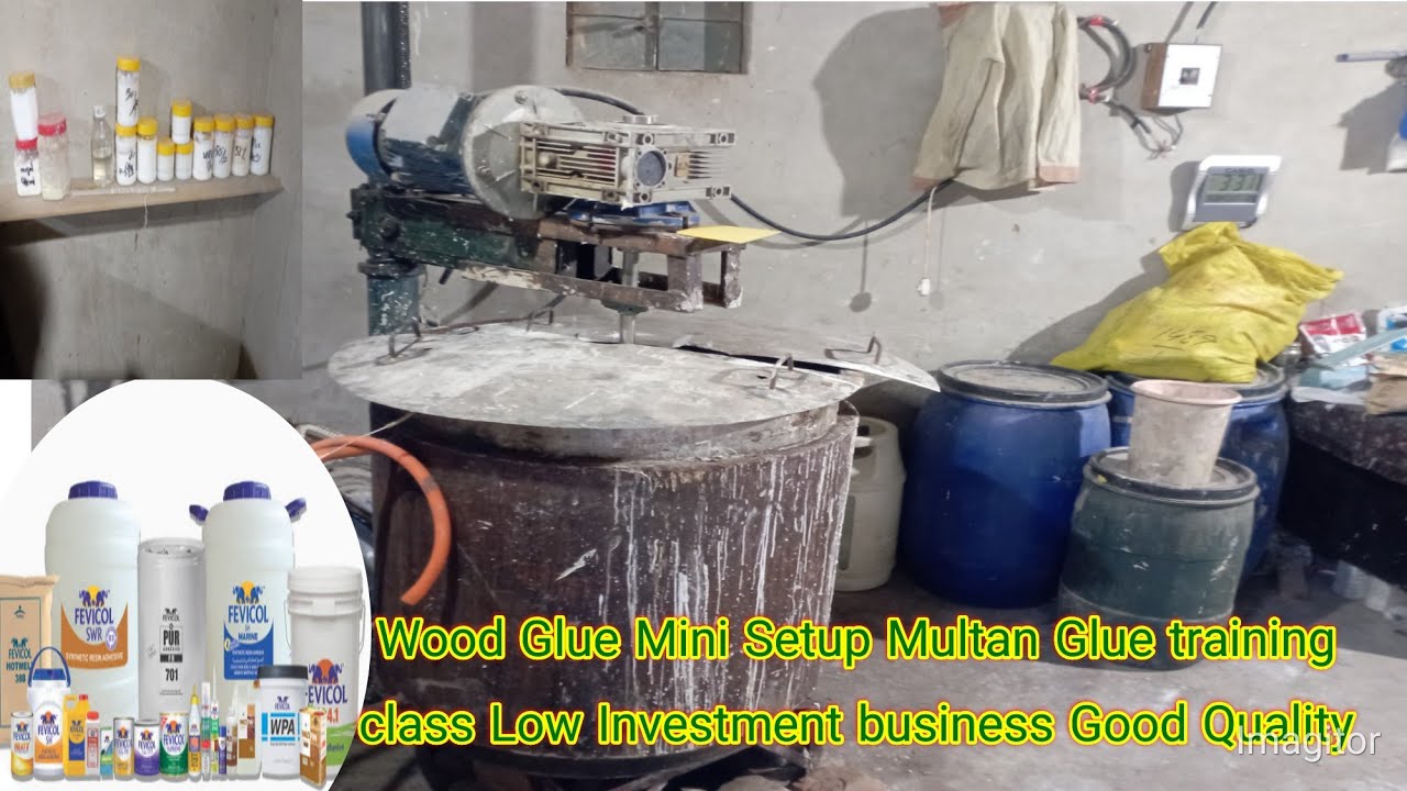Wood Glue Mini Setup Multan | Glue training class