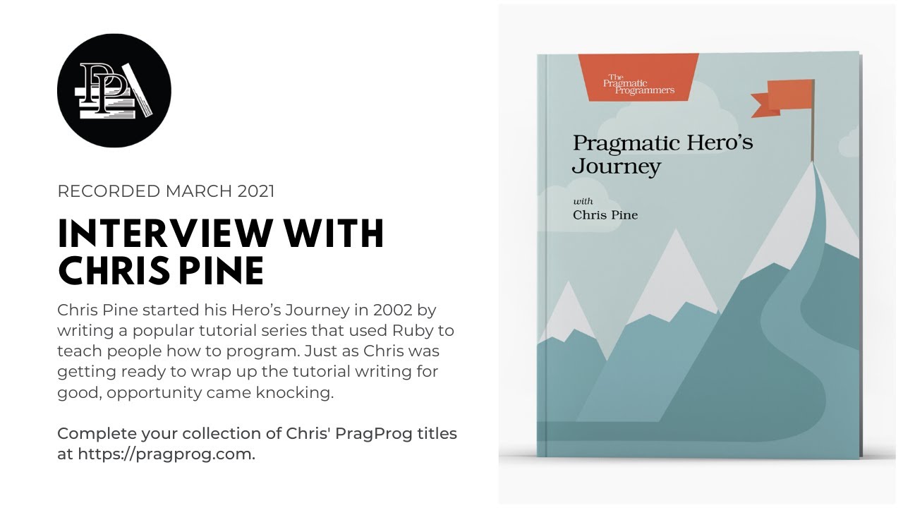 Pragmatic Hero's Journey with Chris Pine, Mar. 2021 - YouTube