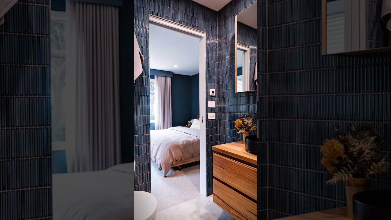 You choose the Kit Kat Blue Tile Mosaic. And suddenly, your bathroom feels like a spa 