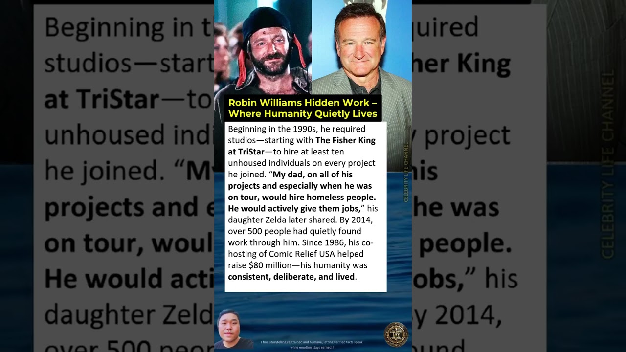Robin Williams Hidden Work – Where Humanity Quietly Lives
