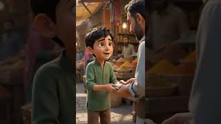 🍎 The Honest Fruit Seller | Amazing Moral Story #shorts #moralstory #3danimation