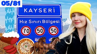 I went on a trip by myself in KAYSERI 🇹🇷