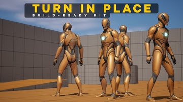 Turn In Place Build - Ready Kit (Unreal Engine 5.4 - 5.5)