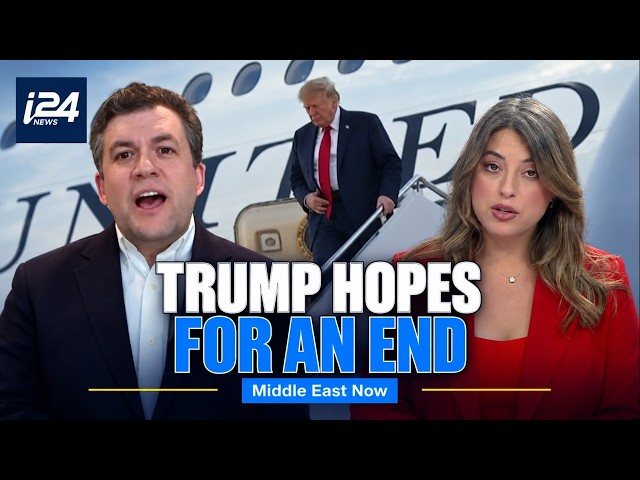 Thumbnail for US President Trump says he hopes the fighting is finally coming to an end