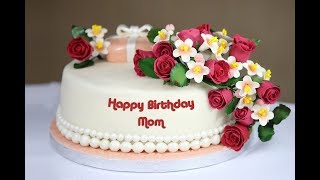 Birthday cake for mom with name, make you special, design a picture
name. can send your wishes to m...