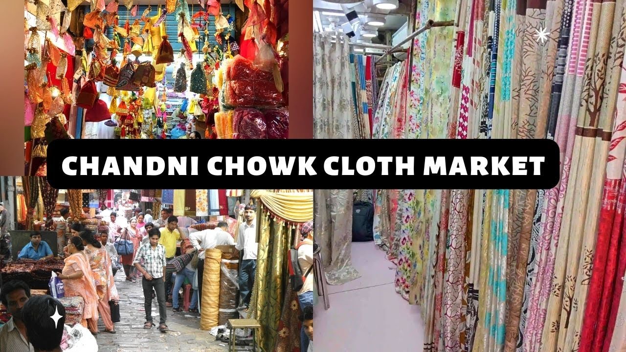 chandni chowk cloth market Aug I 2022 I curtain I puja saman YouTube